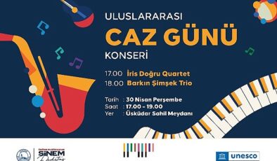 Üsküdar’da Caz Rüzgârı: Uluslararası Caz Günü Sahilde Kutlanacak