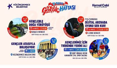 Küçükçekmece’de 19 Mayıs Gençlik Haftası Etkinlikleri Başlıyor