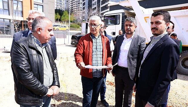 Başkan Hüseyin Can Güner Sahada İncelemelerde Bulundu
