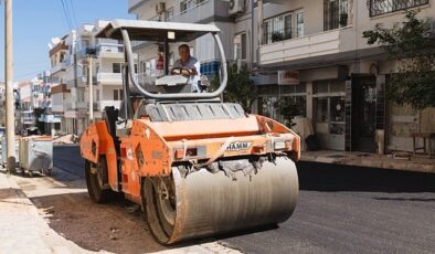 Başkan  Yiğit Düğmeye Bastı: Balçova’da Asfalt Çalışmaları Yeniden Hız Kazandı