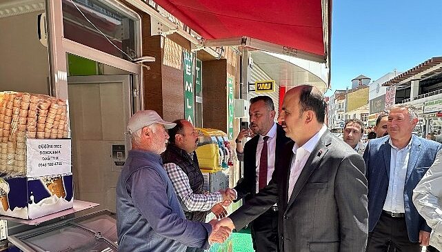Başkan Altay Cihanbeyli ve Kulu’yu Ziyaret Etti, Kulu İtfaiye Merkezi’nin Temelini Attı