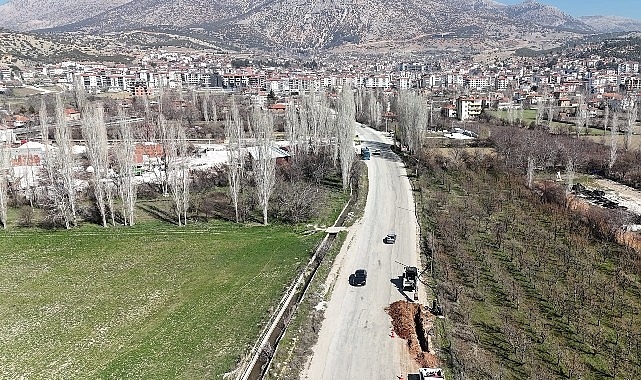 ASAT’tan Elmalı’da asfalt öncesi altyapı yatırımı